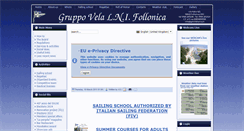 Desktop Screenshot of gvlnifollonica.it
