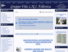 Tablet Screenshot of gvlnifollonica.it